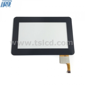 TFT cover lens 5'' tft LCD screen with CTP