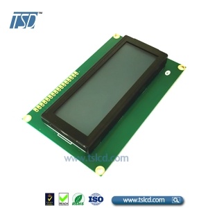 Reliable TSD 20x2 character lcd module STN Yellow or Blue type Producers