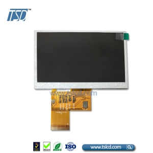 Wholesale cheap 500 nits 480×272 resolution 4.3 inch lcd display panel