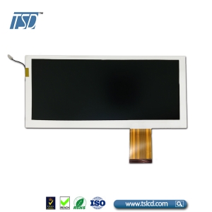 TSD 1280x480 resolution 8.88 inch IPS LCD screen bar type with LVDS interface