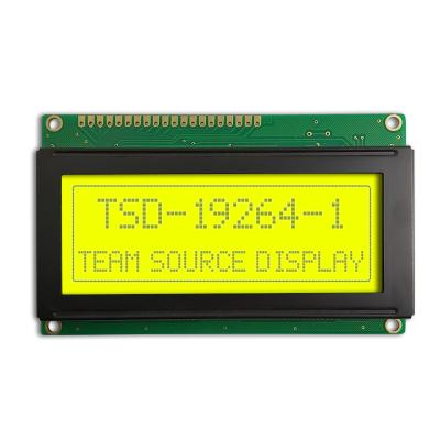 TSD 192x64 lcd STN blue Negative cob module with backlight