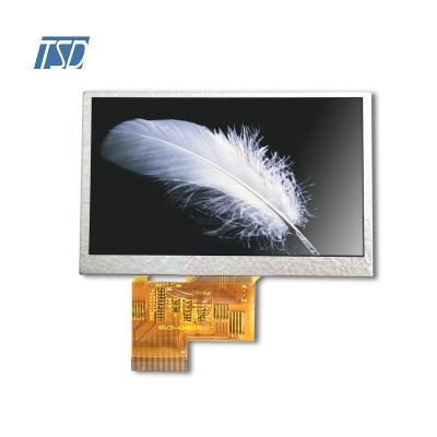 TSD TFT LCD Screen 4.3 inch 800x480 resolution with high luminance for Automotive
