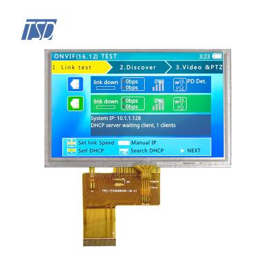 TSD 5 inch TFT LCD Module IPS Screen with Resistive touch panel