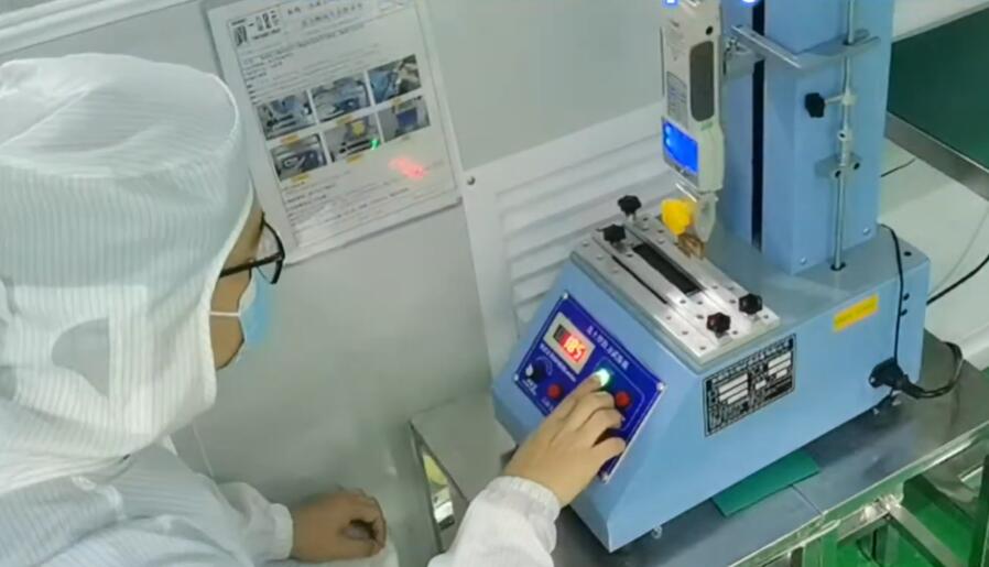 TSD lcd display production quality control 