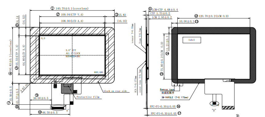 touch screen lcd module