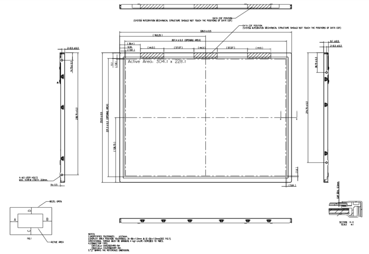 15 inch LCD