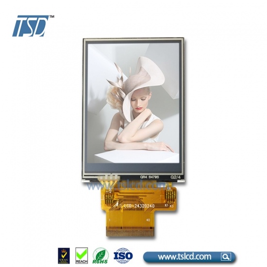 ZIF FPC connector 2.4inch 240x320 TFT lcd display