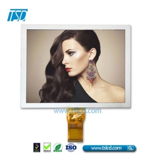 8” color TFT LCD with 6 o'clock viewing angle