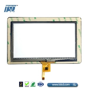 AR ,AG,AF OCA Bonding Capacitive Touch panel with cover lens for 7inch TFT lcd module