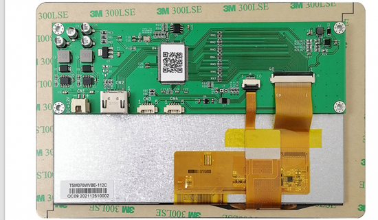 500cd/m2 brightness 7” TFT LCD Module