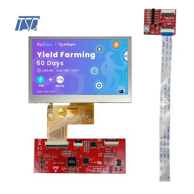 TSD HMI display 4.3 inch TFT LCD module with UART interface