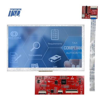 7'' LCD UART interface Capacitive PANEL 800x480 hmi interface 7 inch tft lcd screen module
