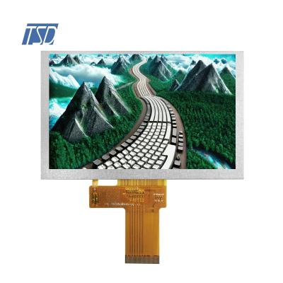 5 inch TFT LCD Module IPS Screen with 800x480 resolution and  ST7262-G4