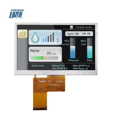 TSD 5 inch LCD display 480x272 resolution with 6 o'clock viewing angle