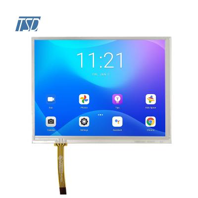 TSD 5.7 inch tft lcd display resistive touch screen 640x480 with high brightness