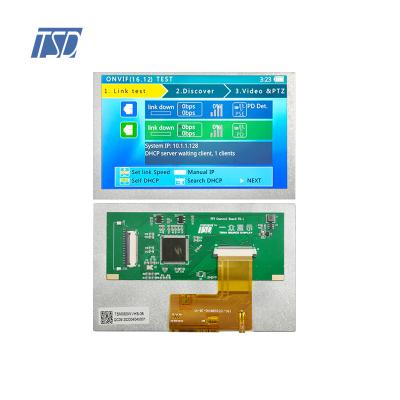 TSD 5 inch TFT LCD 800×480 resolution MCU interface with RTP