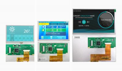 TSD 800×480 resolution 5 inch TFT LCD touch screen with MCU interface