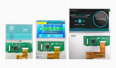 TSD 800×480 resolution 5 inch TFT LCD touch screen with MCU interface