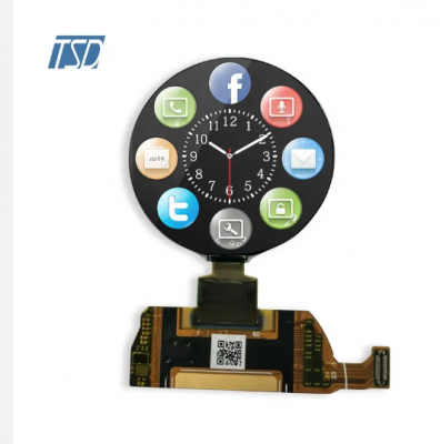 Best TSD round Amoled LCD Customization lcd panel 454 x (RGB) × 454 resolution