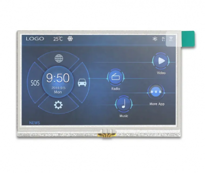 TSD 4.3  Inch TFT LCD Customization lcd panel with 480*272 resolution SSD1963 driver ic with RTP