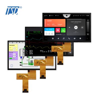 TSD 1024X600 resolution 7 inch TFT LCD Module with high brightness
