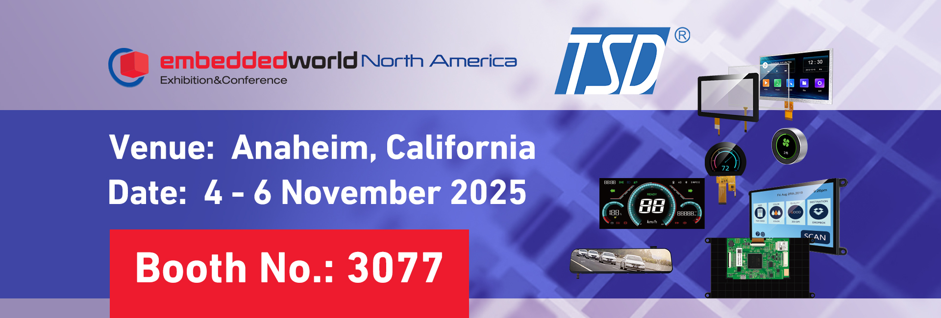 TSD attend Embeddedworld North America