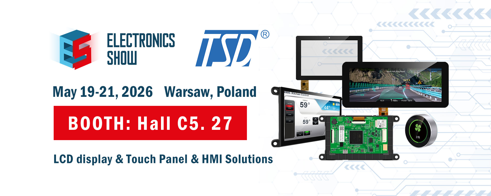 Intelligent smart display modules STM32 controller