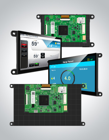 Smart LCD modules
