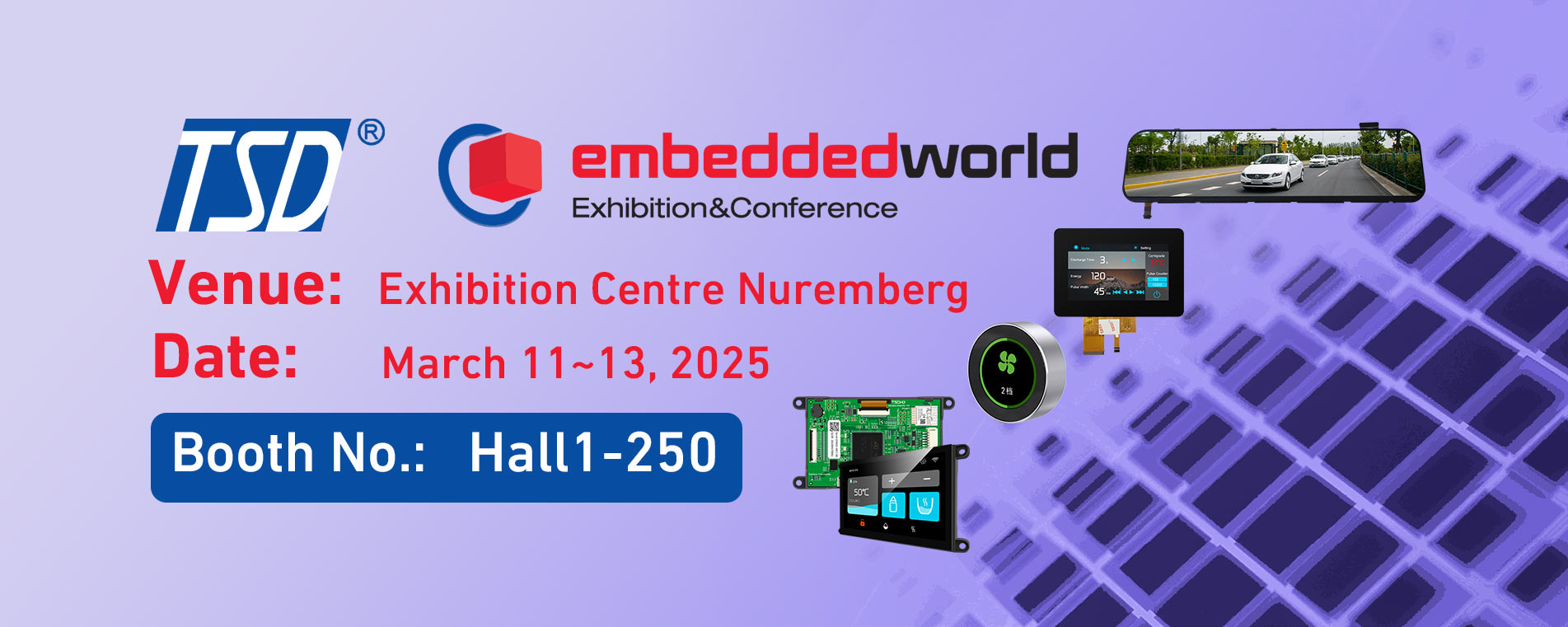 Discover Smart Display Solutions and Get Your Ticket at Embeddedworld 2025!